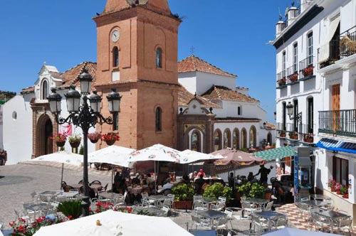 Competa - a village in the Axarquia with moorish history in Andalusia